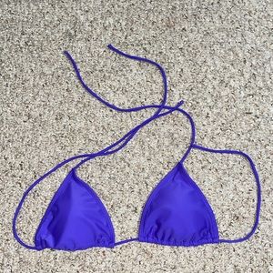Purple size Medium bikini top